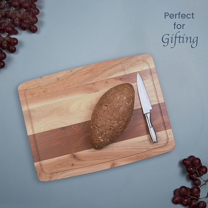 Neem Chopping Board- 20"x15" - India Wholesale Co.
