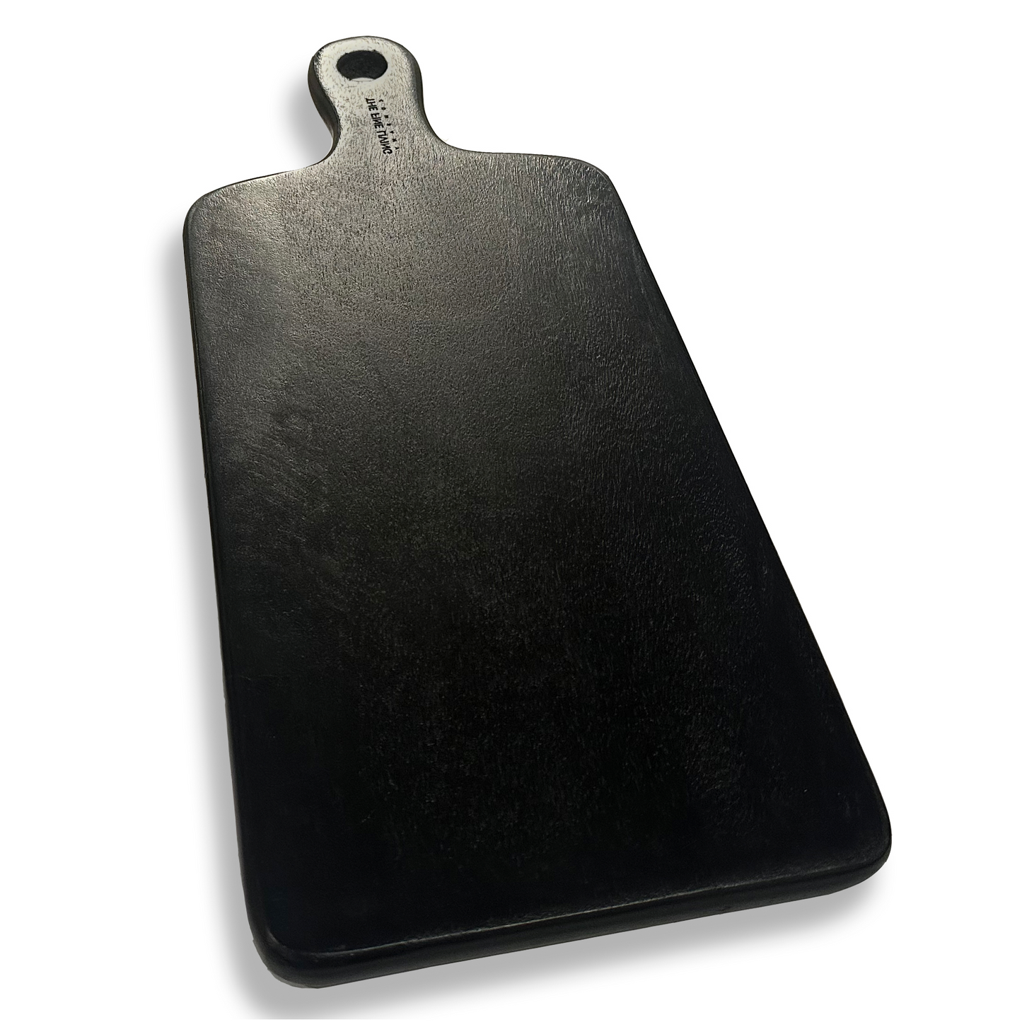 Paddle Server Black Mango Wood 16"x7" - India Wholesale Co.