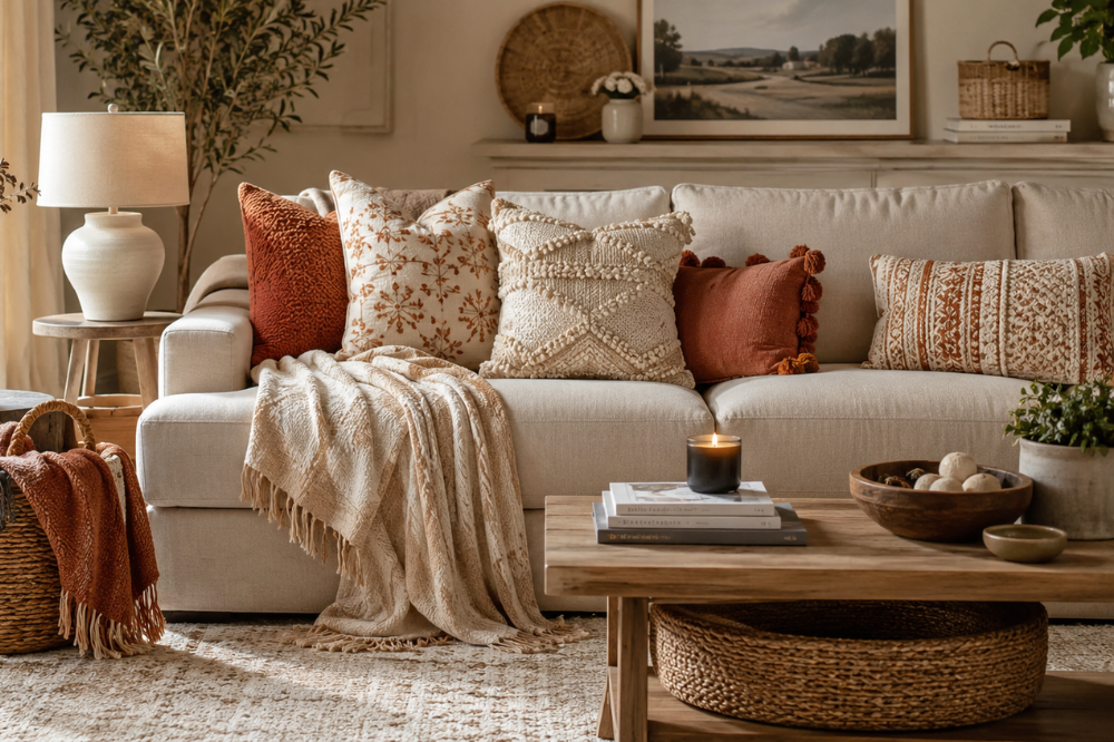 How To Use Throw & Pillow Combos To Lift Basket Sales