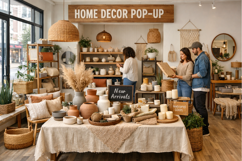 How To Run Profitable Pop-Ups Selling Wholesale Home Décor