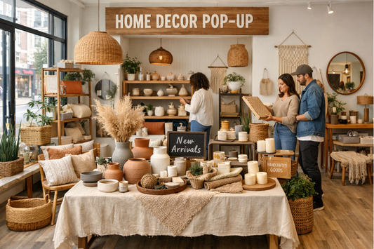 How To Run Profitable Pop-Ups Selling Wholesale Home Décor
