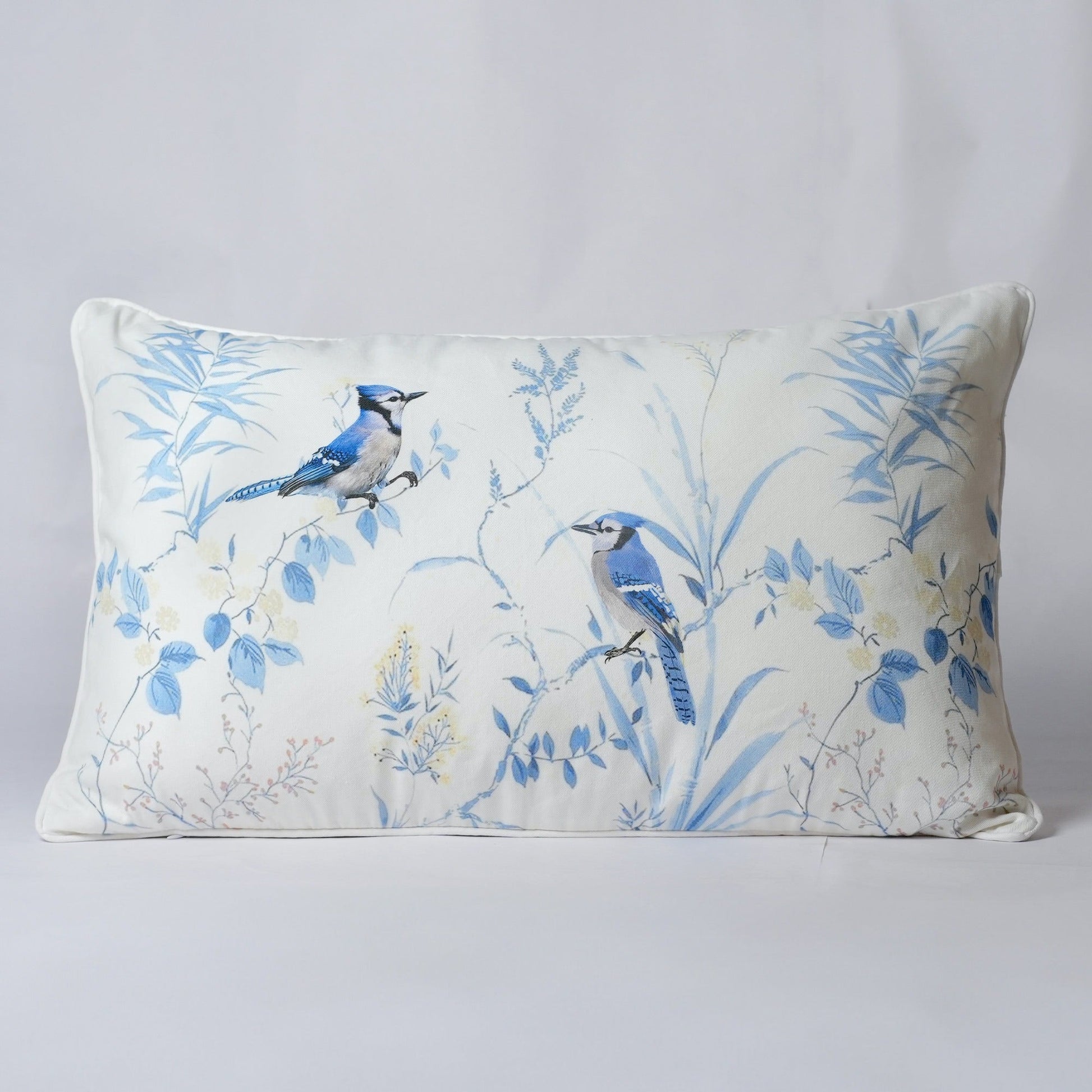 Blue Jay printed 100% cotton pillow cover twill, 16