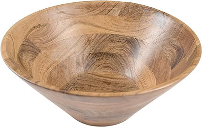 Bowl Plain Acacia -10"x4" - Natural