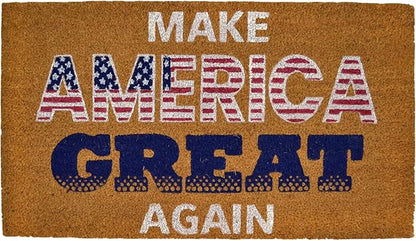 Great America Coir Doormat for Entryway 17x30" - indian wholesale Co