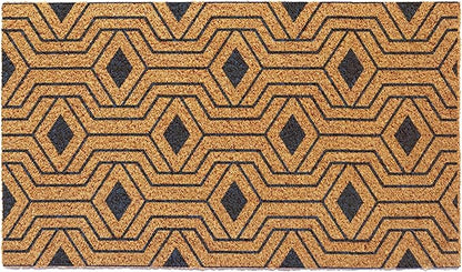 Orion Blue Coir Doormat – Non-Slip Indoor Outdoor Mat