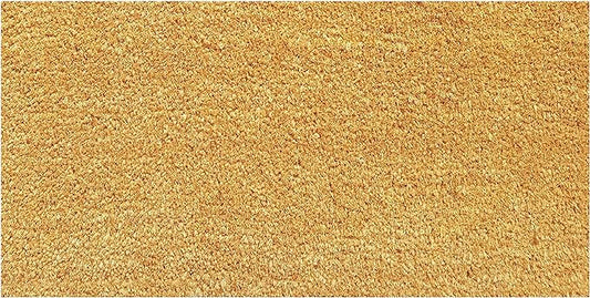 Coir Mats Basic Plain - 22X47" Beige