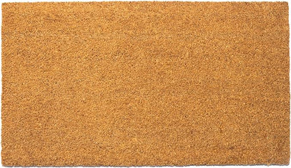 Coir Mats Basic Plain - 17X30" Beige